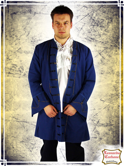 Pirate Jacket Coats & Robes Leonardo Carbone Blue Small 