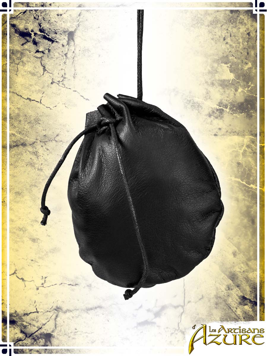 Secret Pouch Pouches & Bags Les Artisans d'Azure Black leather 