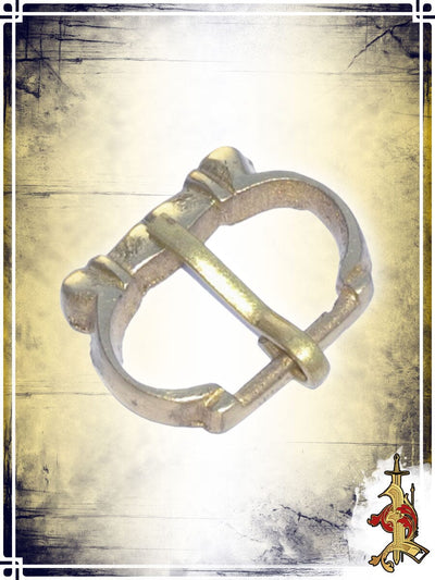 Small Simple Brass Buckle - LB Buckles & Belt Tips Lord of Battles 