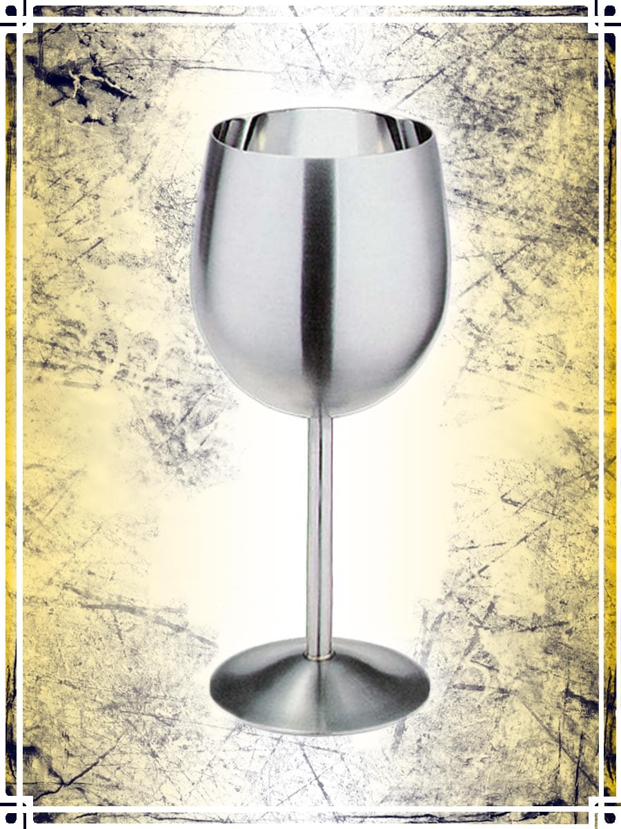 Stainless Steel Wine Goblet Cutlery & Tankards Importation privée 