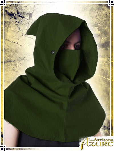 Stealth Hood Hoods Les Artisans d'Azure Green Small|Medium 