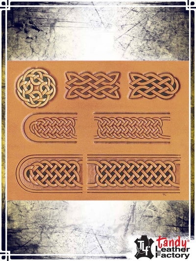 Stencil: Celtic belts Leather Carving Tandy Leather 