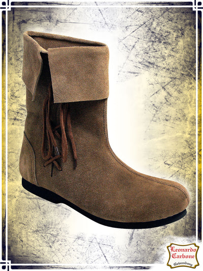 Suede Classic Boots Footwear Leonardo Carbone Brown eu36 us5W us3M 