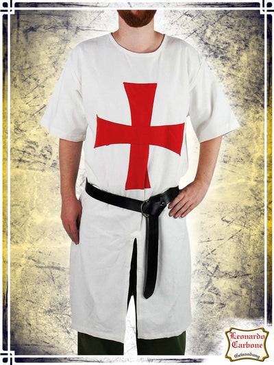 Templar's Tunic Tunics Leonardo Carbone White|Red 2XLarge 