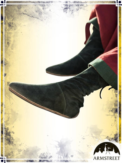 The Alchemist's Daughter Suede Boots Footwear ArmStreet Green eu35 us4.5 women 