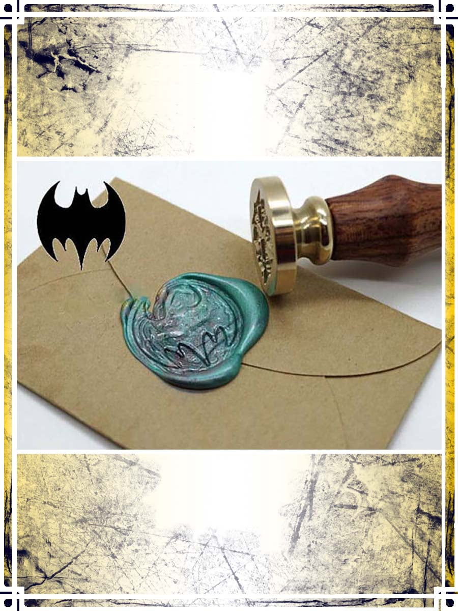 Wax Seal Stamp - Batman Wax Seals Importation privée 