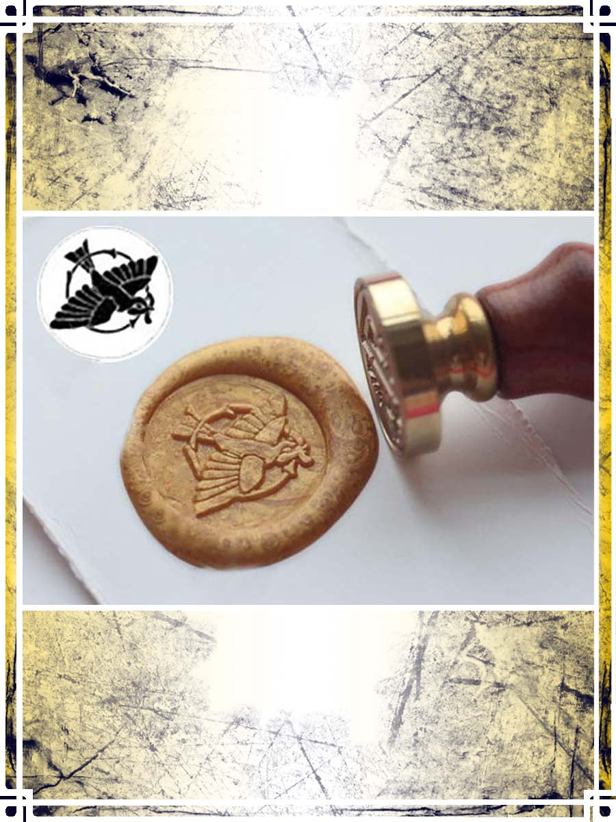 Wax Seal Stamp - Bird Wax Seals Importation privée 