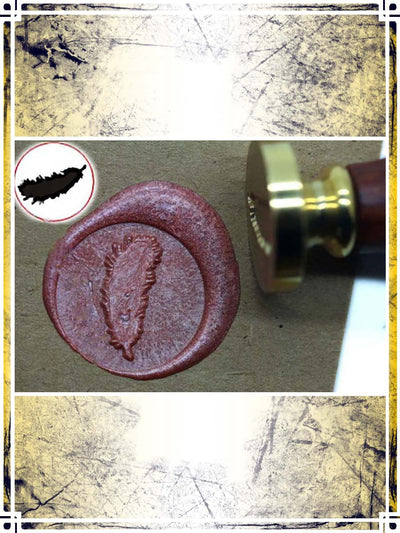 Wax Seal Stamp - Feather Wax Seals Importation privée 
