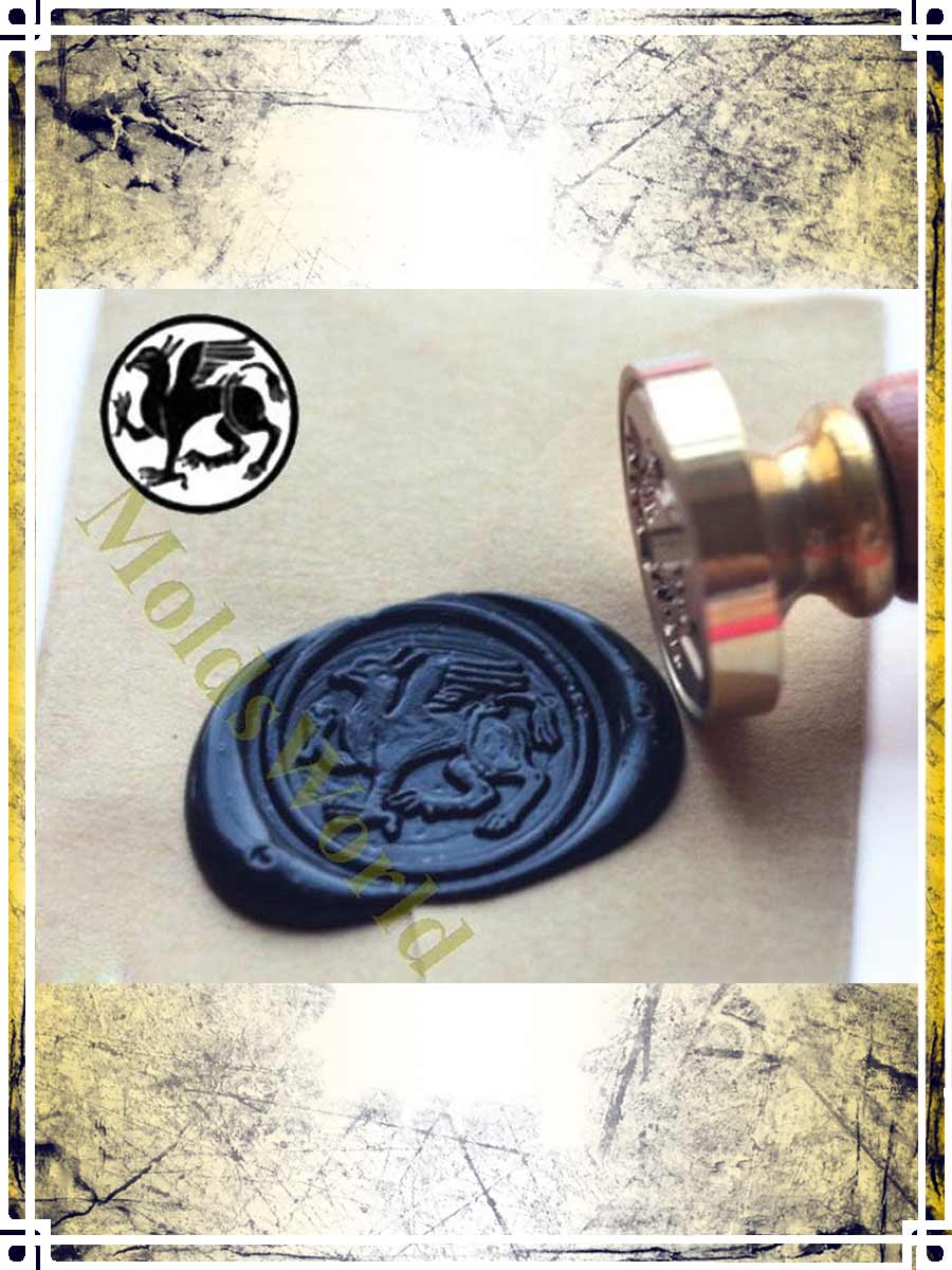 Wax Seal Stamp - Medieval Totem Wax Seals Importation privée 