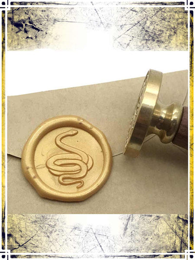 Wax Seal Stamp - Snake Wax Seals Importation privée 